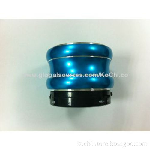Small Bluetooth speaker with high quality/desk/table light functions, acrylic caseNew